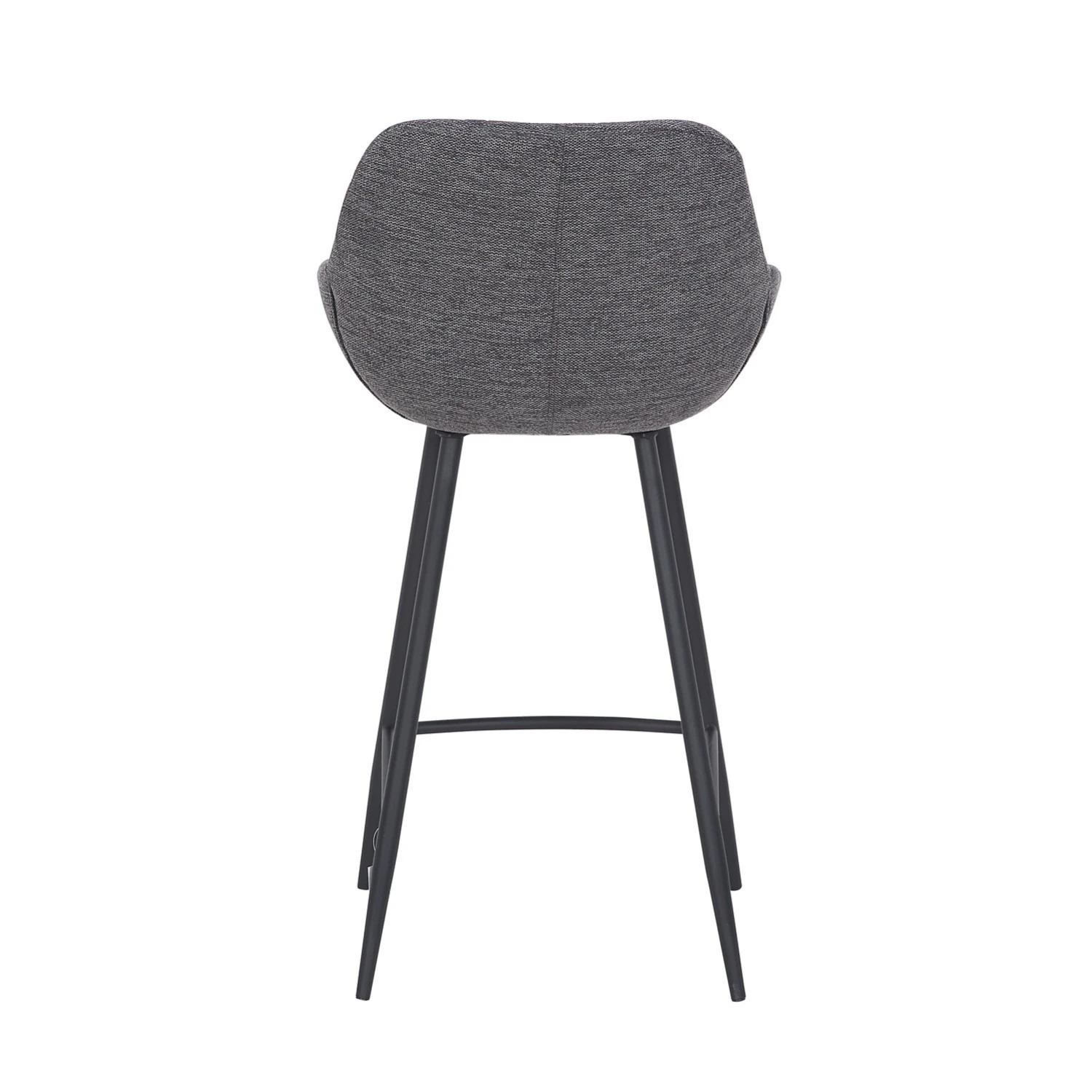 Bar Stoel VINO Antraciet - 52 X 52 X 95 Cm - Afbeelding 4