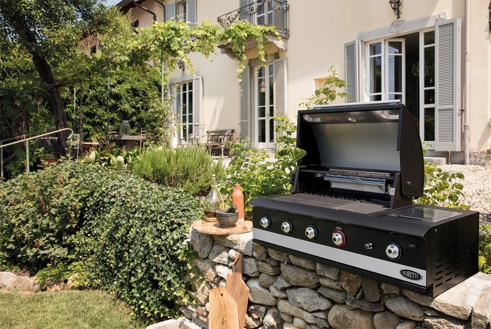 Boretti Ibrido Top Gas/houtskool Buitenkeuken - Inbouw - Afbeelding 4