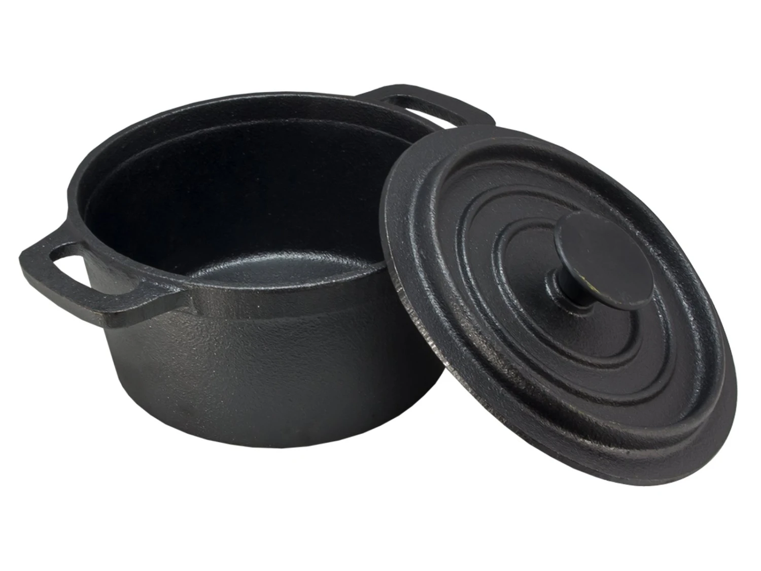 Cast Iron Braadpan ø14x7,5cm Gietijzer - Afbeelding 2