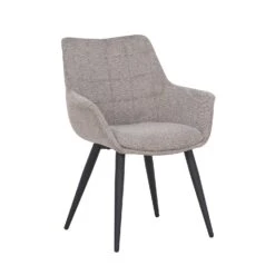 Dining Stoel LORENZO Naturel - 65 X 61 X 87 Cm